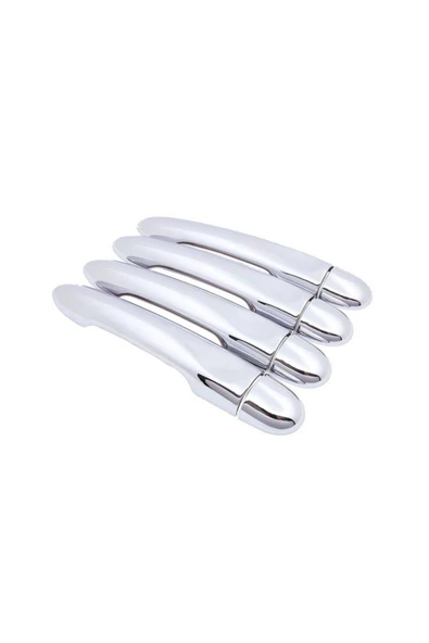 KromGaraj Renault Modus Krom Kapı Kolu 4 Kapı Paslanmaz Çelik 2005 - 2013 ürün görseli 1