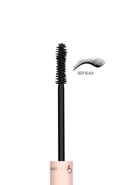 GOLDEN ROSE Nude Look Full Volume Definitive Mascara - Black - Hacim Veren Maskara - 8691190967482 - 5