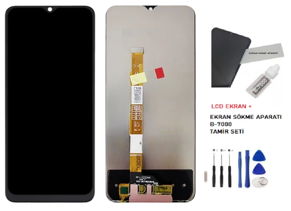 Vivo Y17S Lcd Dokunmatik Ekran Orijinal  Kalite + B-7000 + TAMİR SETİ