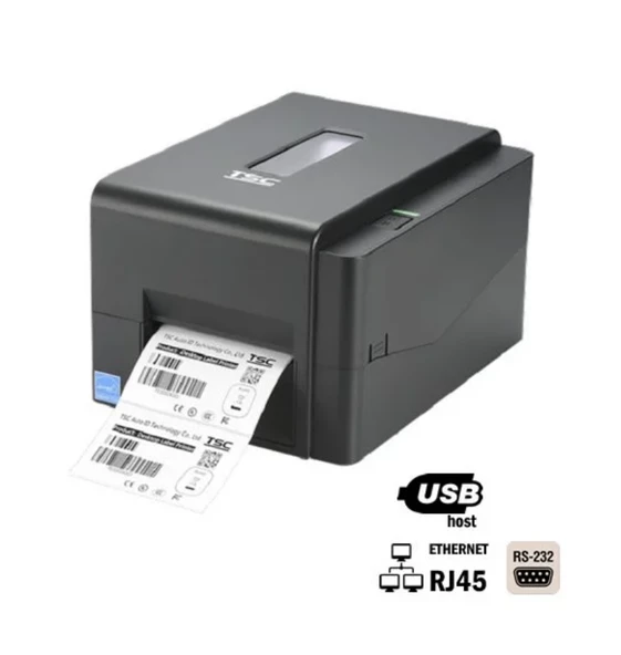 Tsc TE310 300 Dpı Barkod Etiket Yazıcı ETHERNET+USB+RS232 - 3