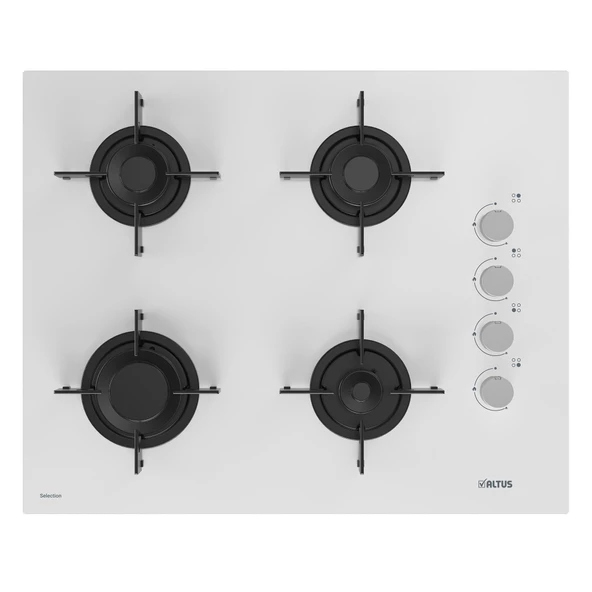 Altus Beyaz Cam Ankastre Set (Su Arıtma Sürahisi Hediyeli) 535 Hw -159 Gwh - 321 W Turbo - Resim 3