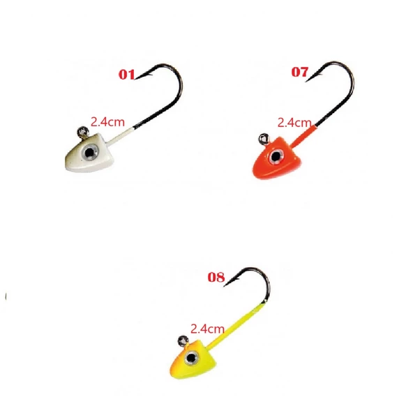 Mutant 6421 Master Trigon 1.7gr 2.4cm LRF Jig Head 5'li Paket