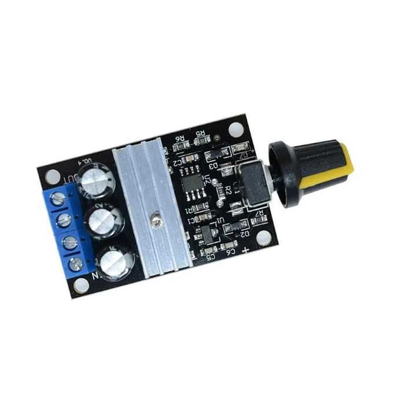 DC 6-24V 3A 80W PWM Motor Sürücü Hız Kontrol Devresi - Resim 4