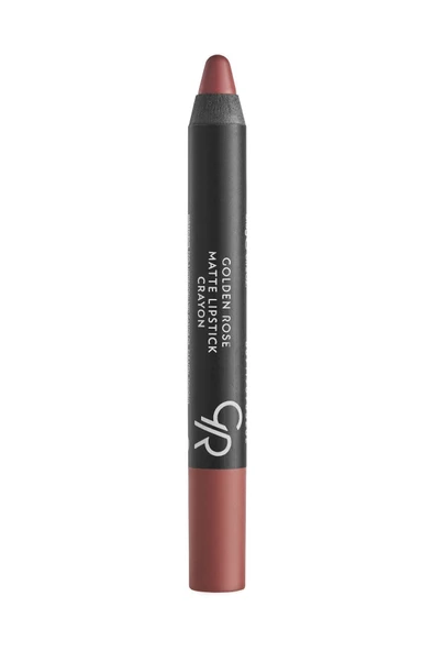 GOLDEN ROSE Matte Lipstick Crayon No:18 Capuccuno - Mat Kalem Ruj - 8691190903183 - 2