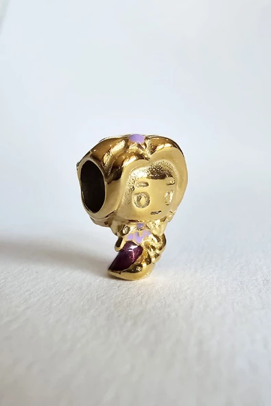 ÇELİK CHARM ÖRGÜ SAÇLI KIZ - 6