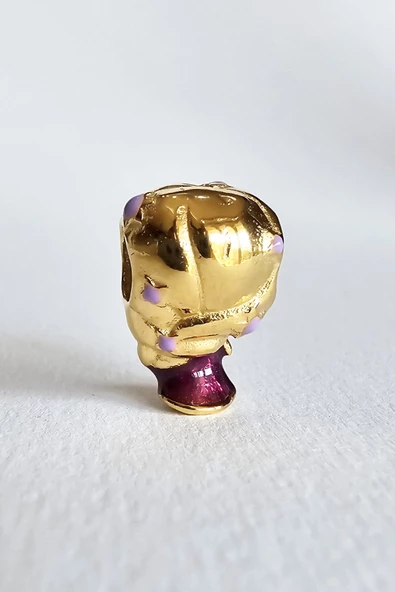 ÇELİK CHARM ÖRGÜ SAÇLI KIZ - 7