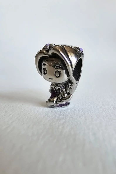 ÇELİK CHARM ÖRGÜ SAÇLI KIZ - 2