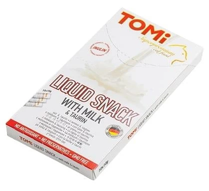 Tomi Kedi Kreması Sütlü - Taurın 10x10gr 100gr