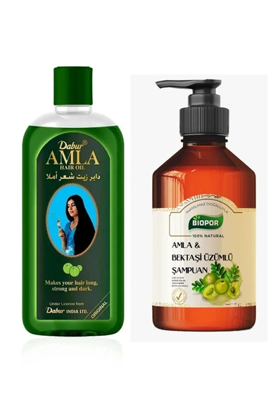 Saç Bakım Yağı 200 ml Amla Şampuan 500 ml
