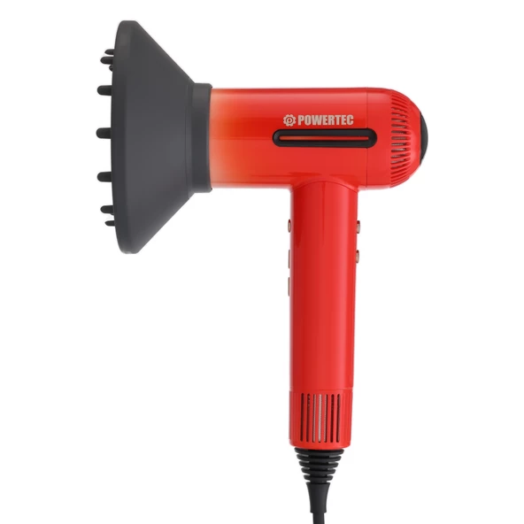 Powertec TR-2222 Profesyonel Delux Plazma Digital Fön Makinesi
