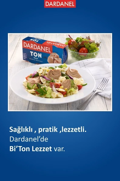Dardanel Ayçiçek Yağlı Ton Balığı Poşet 80 gr X 2 Adet - 5
