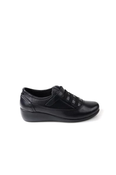 Papuçcity Ahd 5005 Hakiki Deri Kadın Günlük Ayakkabı - Resim 2