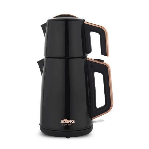 Stilevs Black Quartz Serisi Elektrikli Çeyiz Seti - Siyah - Resim 2