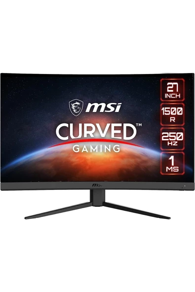 Msı G27c4x 27 Va Fhd 250Hz 1Ms Freesync Premıum Curved Gamıng Monıtor