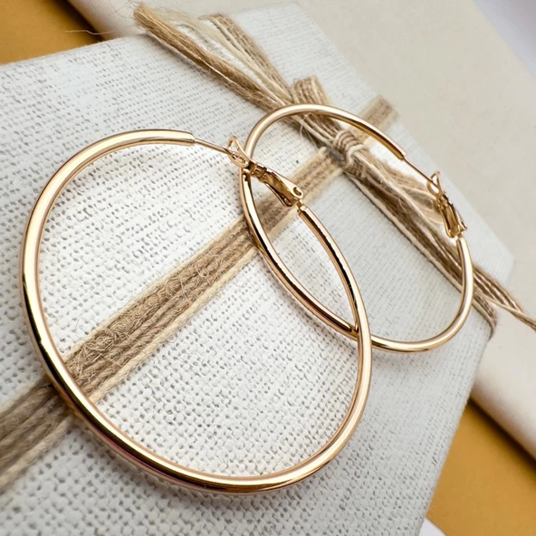 Klasik Halka Küpe - 4