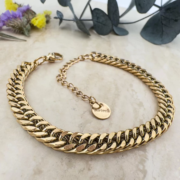 Çelik Zincir Bileklik - 4