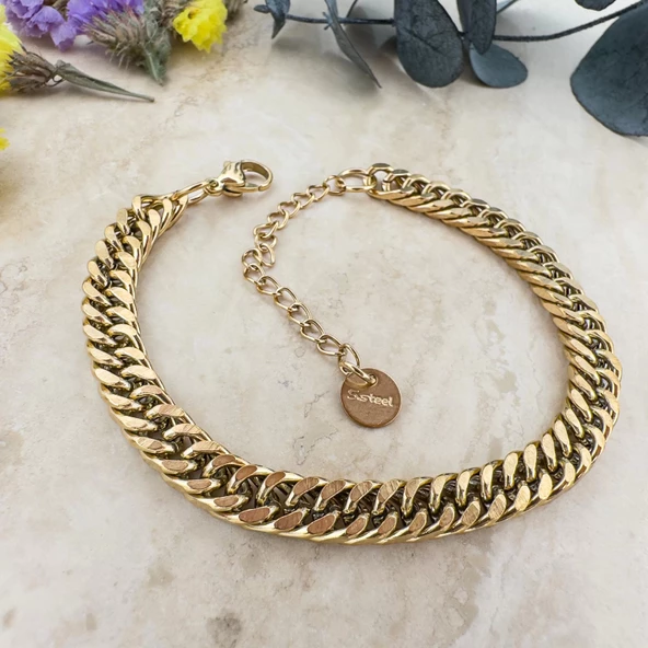 Çelik Zincir Bileklik - 2