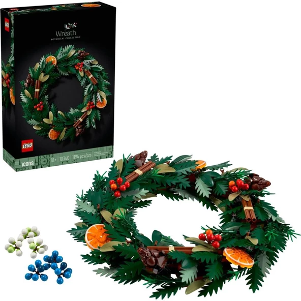 LEGO Botanicals 10340 Çelenk (1194 Parça)