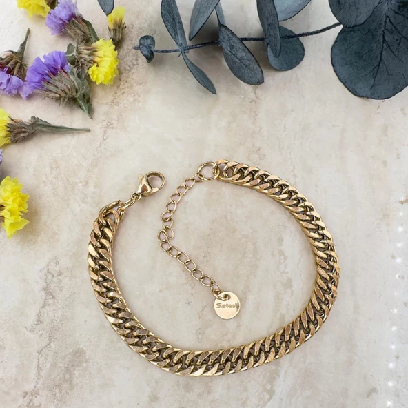 Çelik Zincir Bileklik - 3