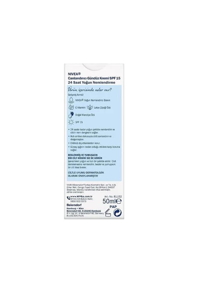 Nivea Essentials Canlandırıcı Ve Nemlendirici Gündüz Yüz Kremi 50ml,normal Ciltler,spf 15 Güneş Koruması - 5