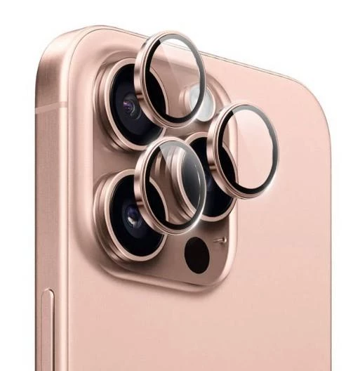 16 Pro & 16 Pro Max Uyumlu Kamera Koruma A++ Premium Kalite Çizilmez Kolay Safir Lens Koruyucu - 4