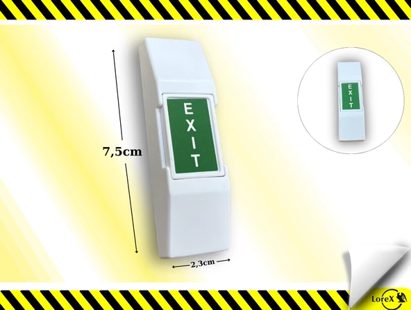 LOREX Exit Butonu - Çıkış Butonu