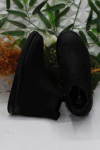 Hammer Jack 24895 Siyah Nubuk Orijinal Ürün Hakiki Deri Chelsea Erkek Bot - Resim 5