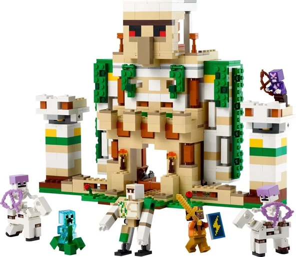 Lego Demir Golemi Kalesi İron Golem Fortress 21250 - 2