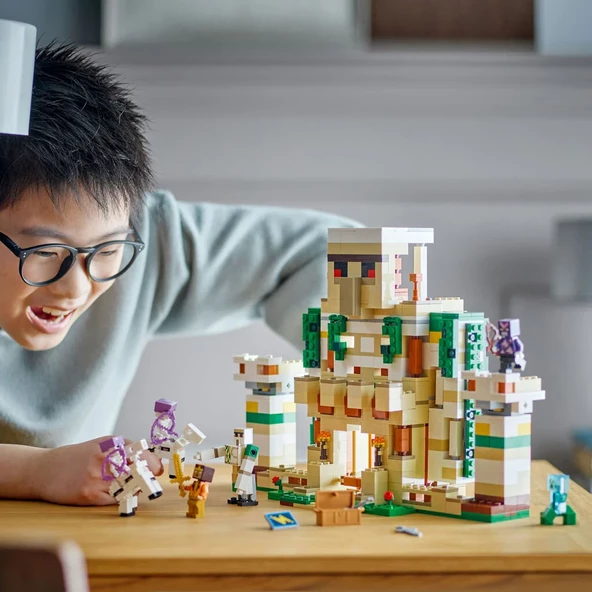 Lego Demir Golemi Kalesi İron Golem Fortress 21250 - 8