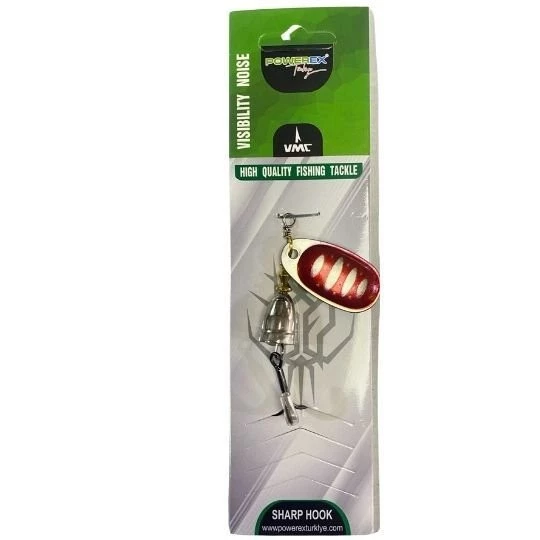 Powerex Spinner 6 No 18 gr 5,7 cm Döner Kaşık 7083 - Turna Kaşığı Spin Kaşığı