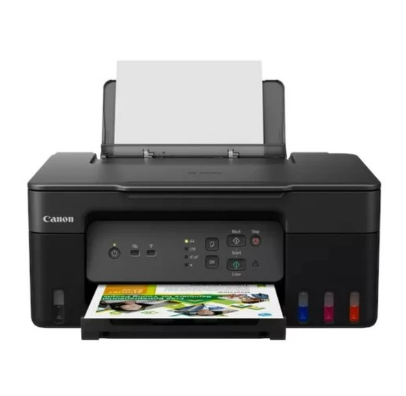 Canon Pixma G3430 Wi-Fi + Tarayıcı + Fotokopi Renkli Çok Fonksiyonlu Tanklı Mürekkep Püskürtmeli Yazıcı - 2