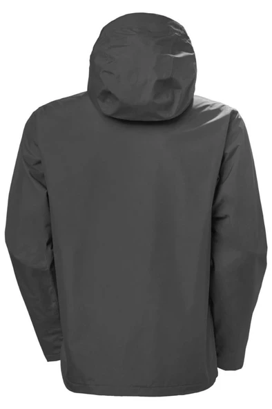 Helly Hansen Seven J Jacket Erkek Antrasit Yağmurluk - 4