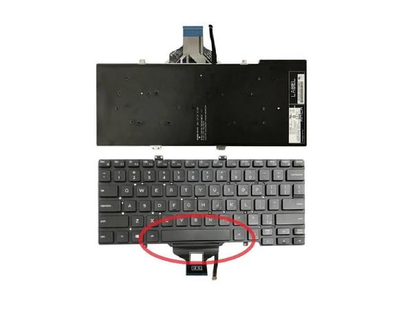 Dell Latitude 5411 Klavye Tuş Takımı TR Işıklı V1
