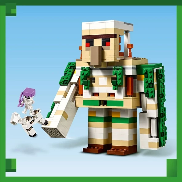 Lego Demir Golemi Kalesi İron Golem Fortress 21250 - 6