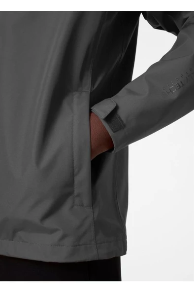 Helly Hansen Seven J Jacket Erkek Antrasit Yağmurluk - 6