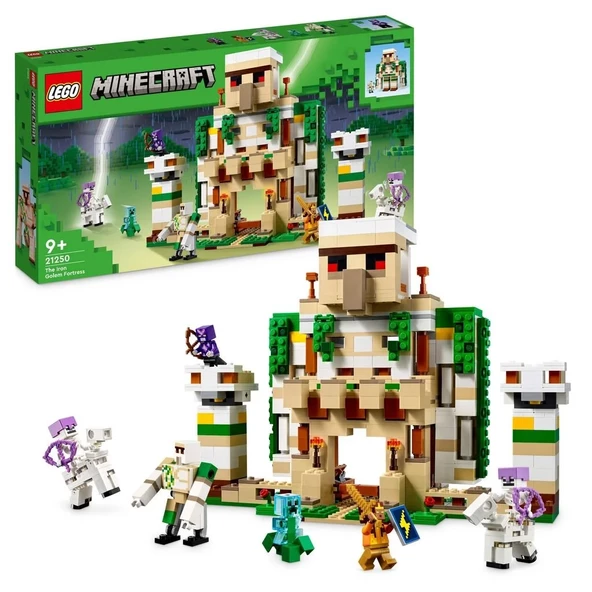 Lego Demir Golemi Kalesi İron Golem Fortress 21250
