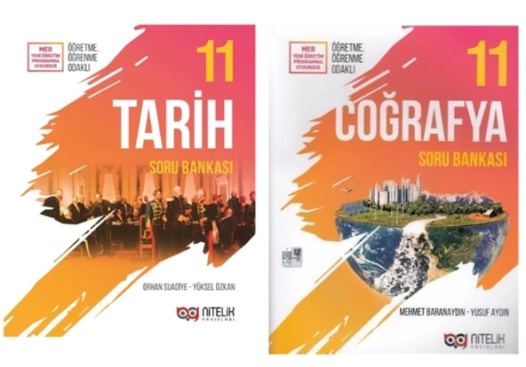Nitelik Yayınları 11. Sınıf Tarih + Coğrafya Soru Bankası ürün görseli