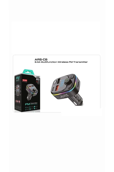 peltech Bluetooth Araç Kiti Araç Fm Transmitter USB Type-C SD Kart MP3 Flash Için Uygun PD Çakmaklık Girişli