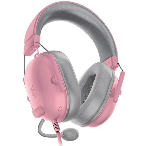 Razer RZ04-03240800-R3M1 Blackshark V2 X Kablolu Pembe Gaming Kulaklık - 5