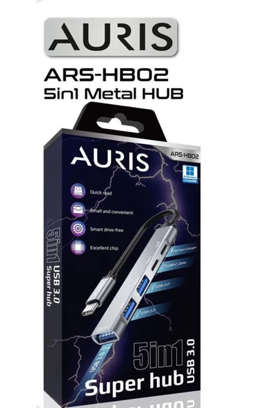 Auris HUB 5 in 1 METAL