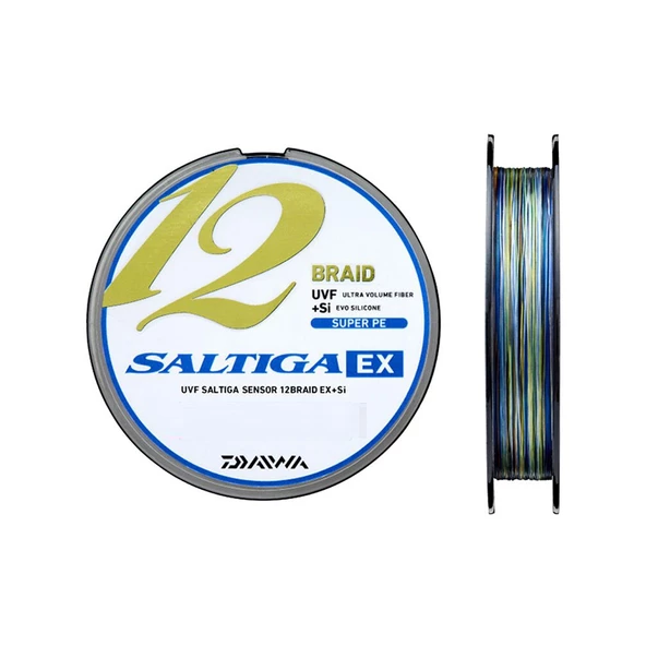 Daiwa Saltiga 12B Multicolor 300m İp Misina Kalınlık (mm) : 0,33mm