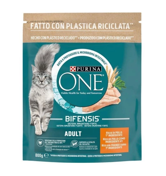 Purina One Tavuklu Yetişkin Kedi Maması 800gr