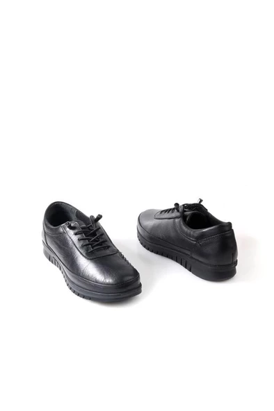 Papuçcity Ahd 5061 Hakiki Deri Kadın Günlük Ayakkabı - 5