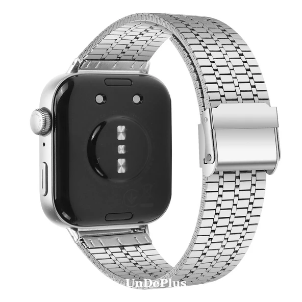 Huawei Watch Fit 4/Fit 4 Pro/Fit 3 Kordon Pul Dizayn Metal Kordon Balık Sırtı - 4