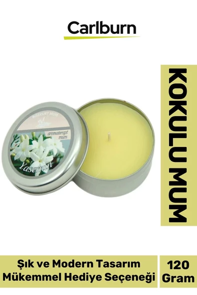 Özel Üretim Aromaterapi Arınma Huzur Meditasyon Yoga Esans Dekoratif Mum Oda Kokusu 120g Teneke Kutu