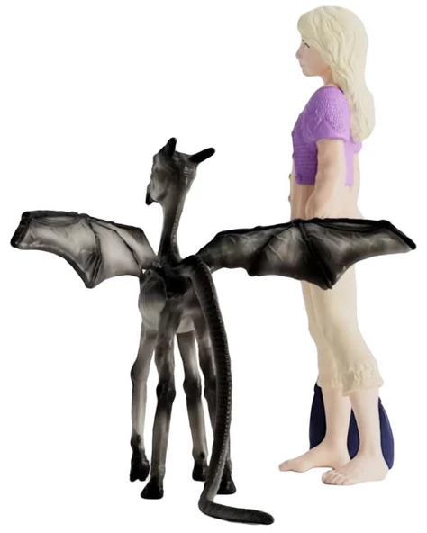 Schleich Harry Potter Büyücülük Dünyası Mini Figür Luna ve Baby Thestral 42636 - 3