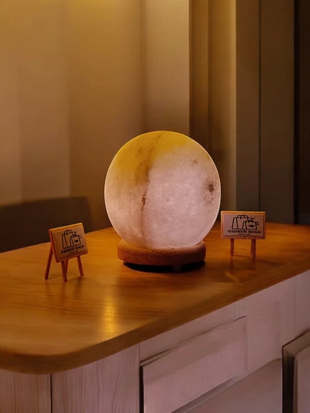 Büyük Tuz Küresi Çankırı Kaya Tuzu 4-5kg Özdede Shop - 4