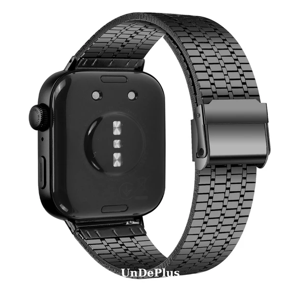 Huawei Watch Fit 4/Fit 4 Pro/Fit 3 Kordon Pul Dizayn Metal Kordon Balık Sırtı - 8