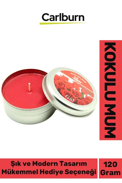 Özel Üretim Aromaterapi Arınma Huzur Meditasyon Yoga Esans Dekoratif Mum Oda Kokusu 120G Teneke Kutu ürün görseli 1