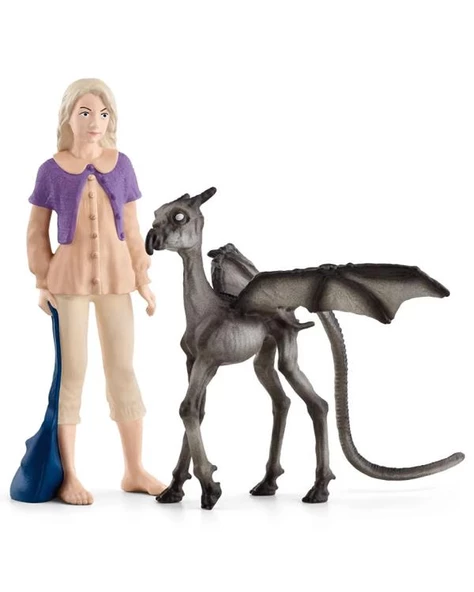 Schleich Harry Potter Büyücülük Dünyası Mini Figür Luna ve Baby Thestral 42636 - 2